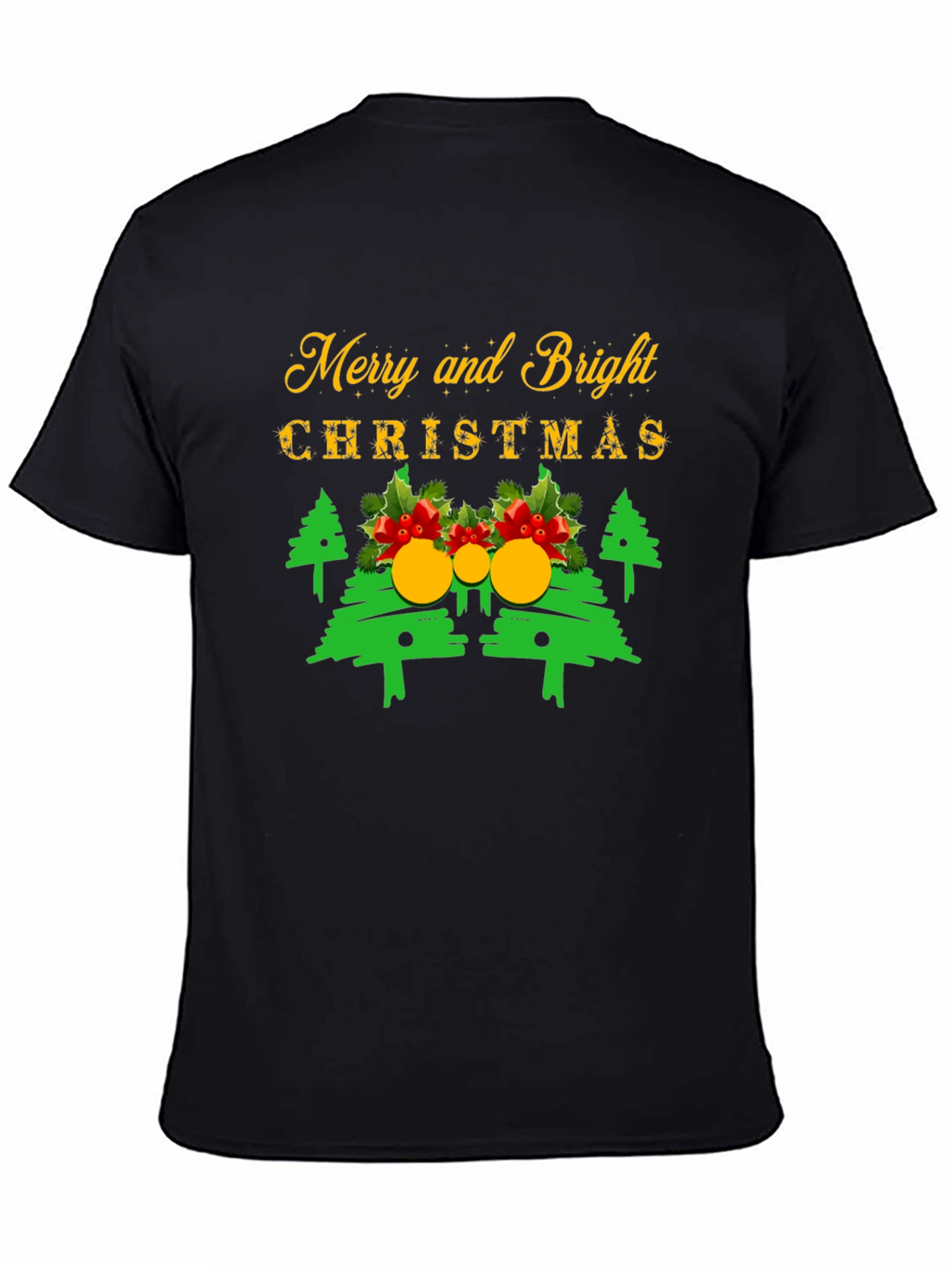 Merry & Bright Christmas T-Shirt