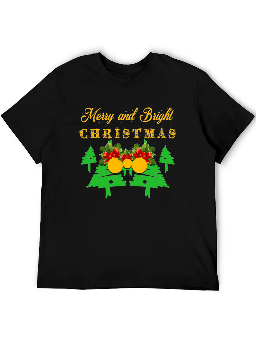 Merry & Bright Christmas T-Shirt