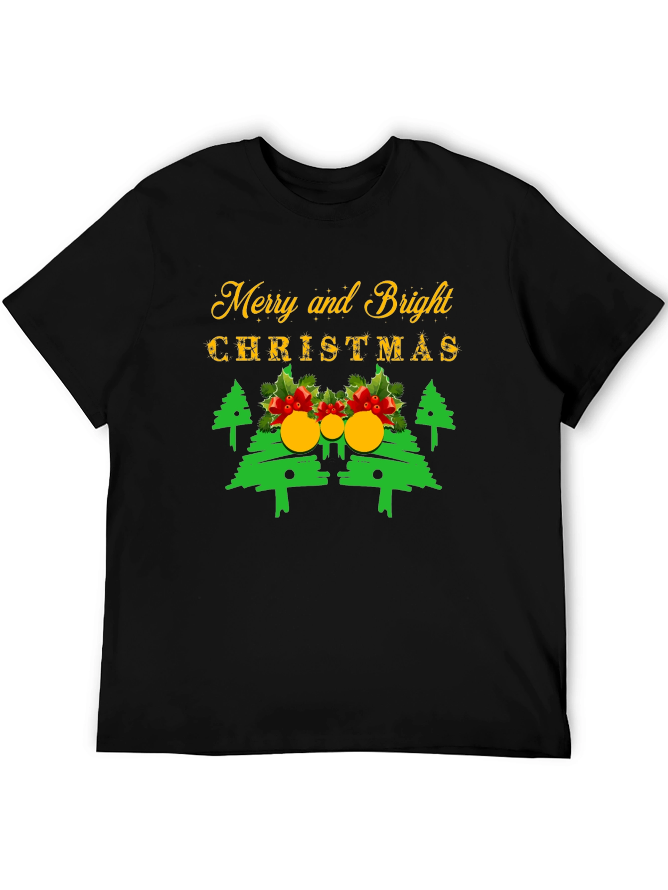 Merry & Bright Christmas T-Shirt
