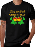 Merry & Bright Christmas T-Shirt