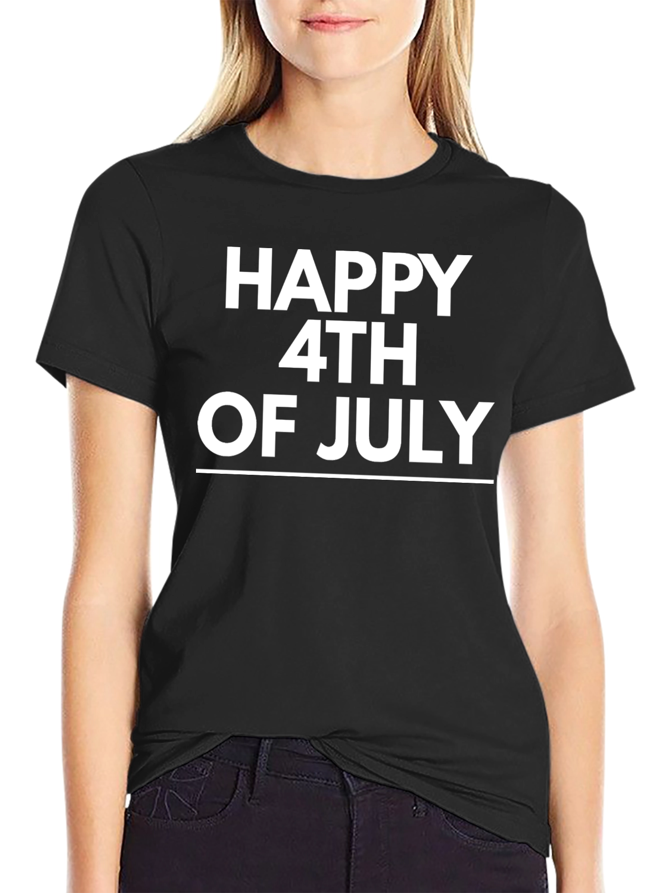 Happy 4th of July Graphic Tee - Patriotic Shirt