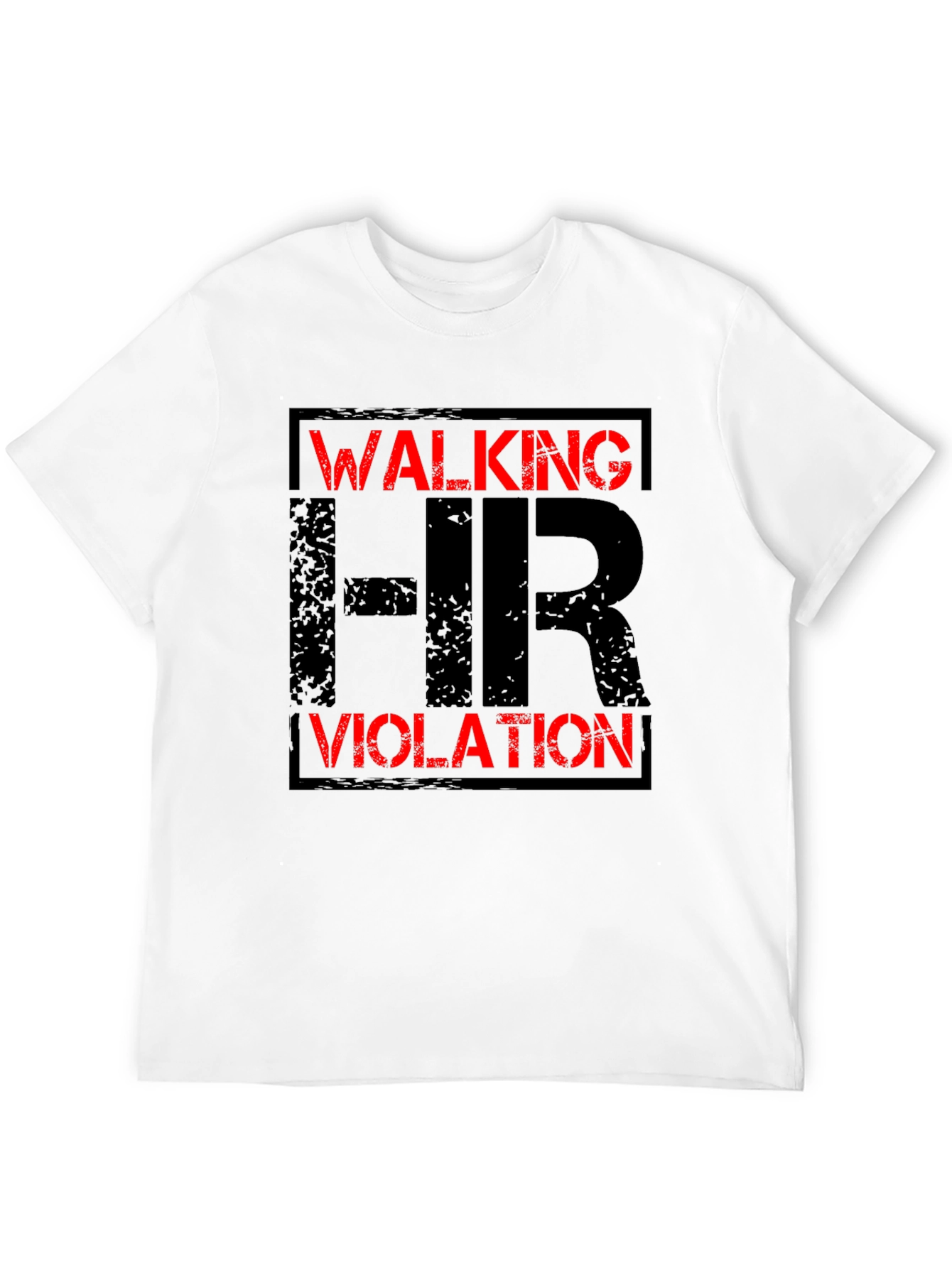 Walking HR Violation Graphic T-Shirt