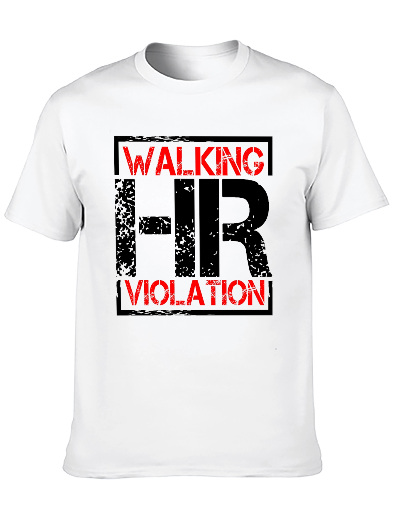 Walking HR Violation Graphic T-Shirt