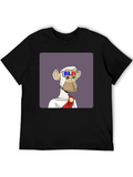 Bored Ape NFT Graphic T-Shirt