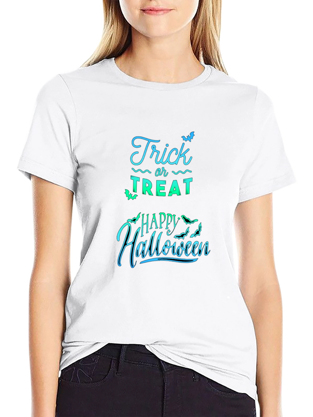 Trick or Treat Halloween Graphic T-Shirt