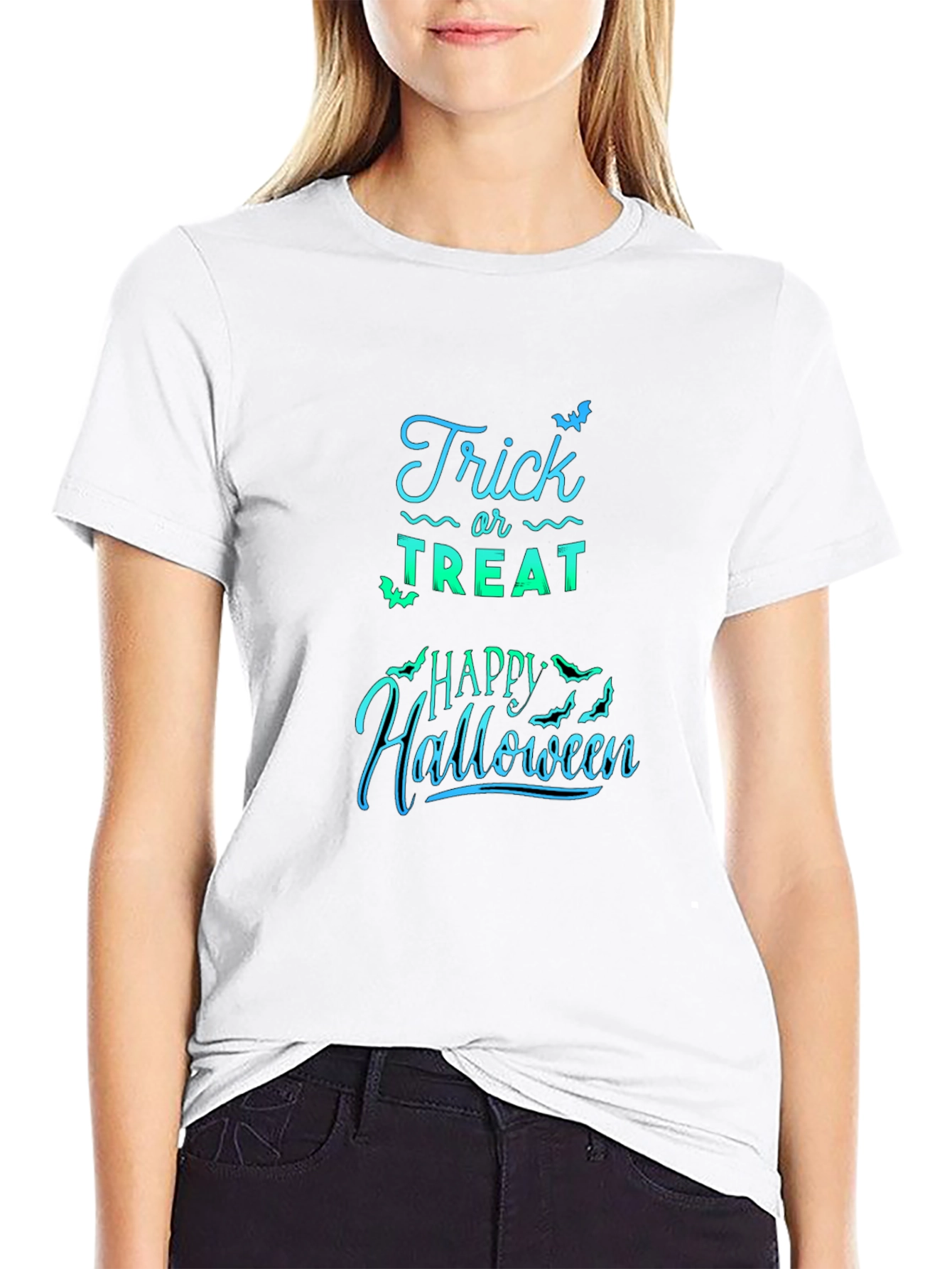 Trick or Treat Halloween Graphic T-Shirt