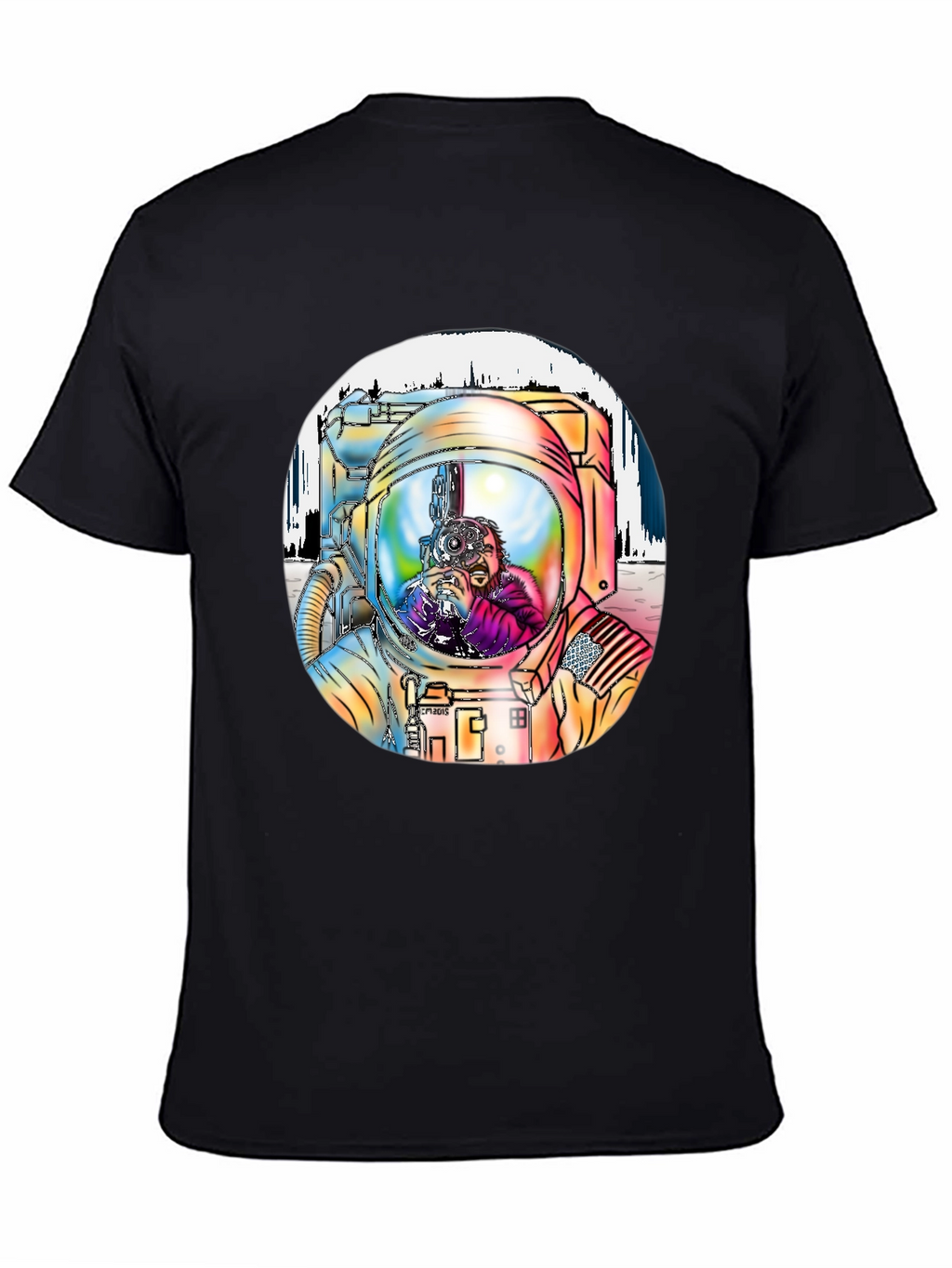 Astronaut Graphic Print T-Shirt