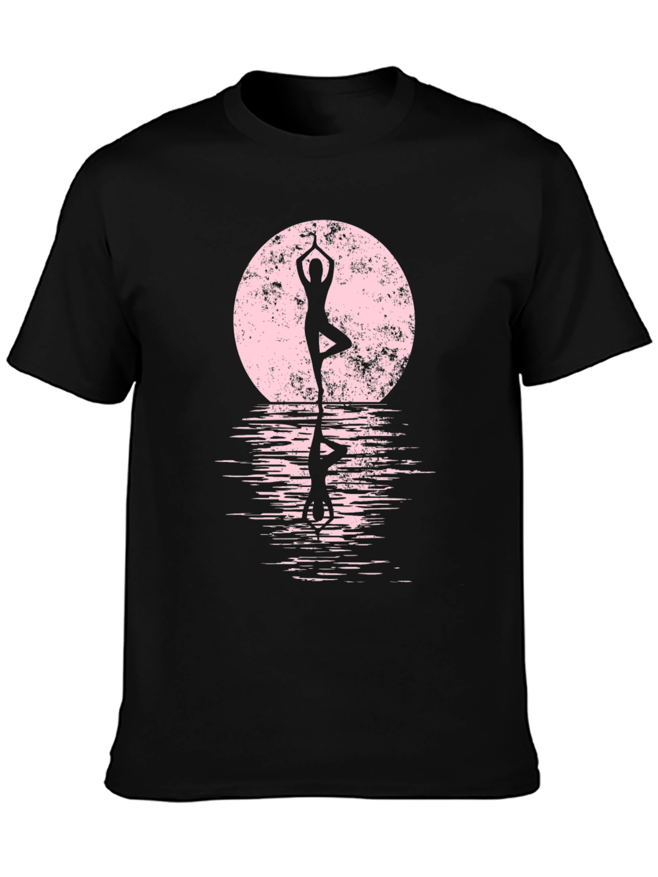 Yoga Moon T-Shirt - Silhouette Graphic Tee