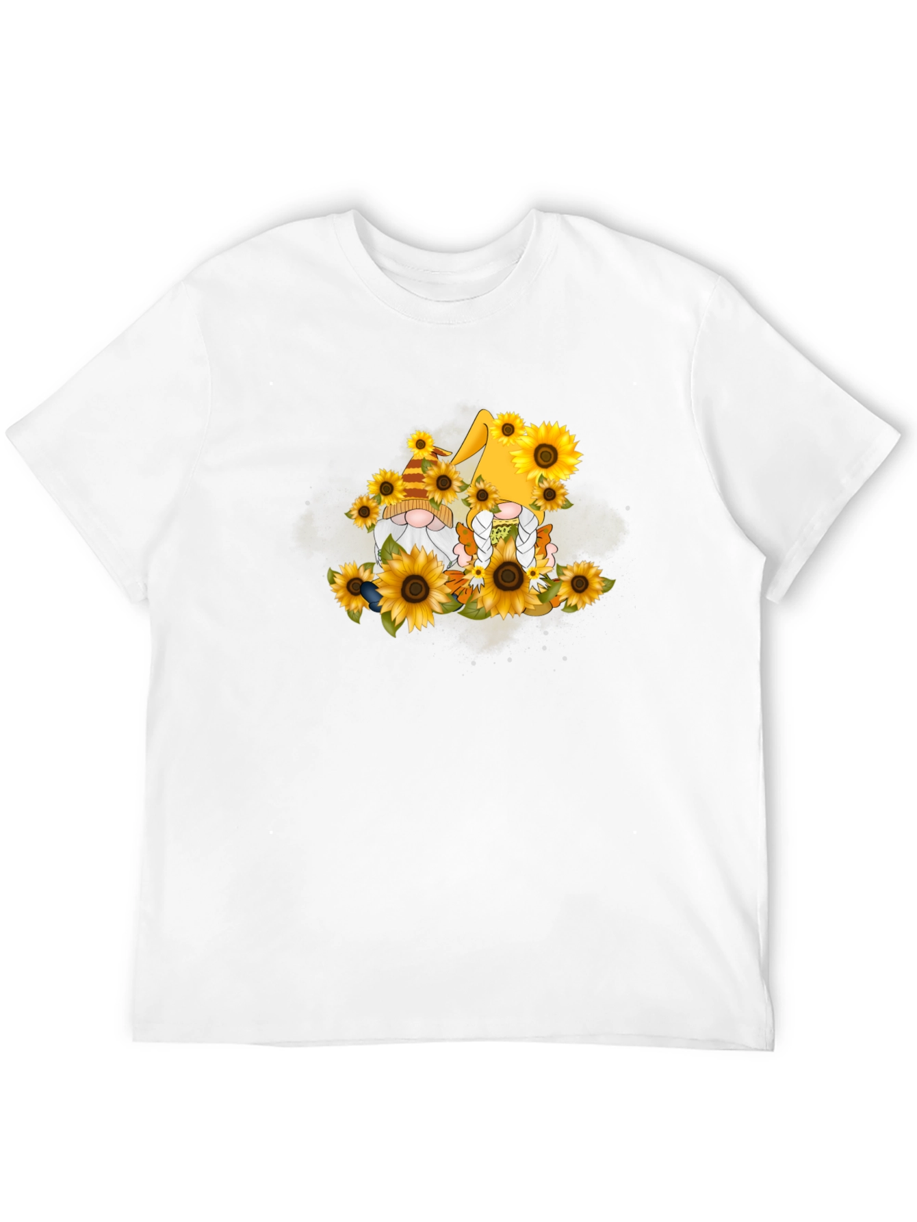 Sunflower Gnomes T-Shirt - Unique Graphic Tee