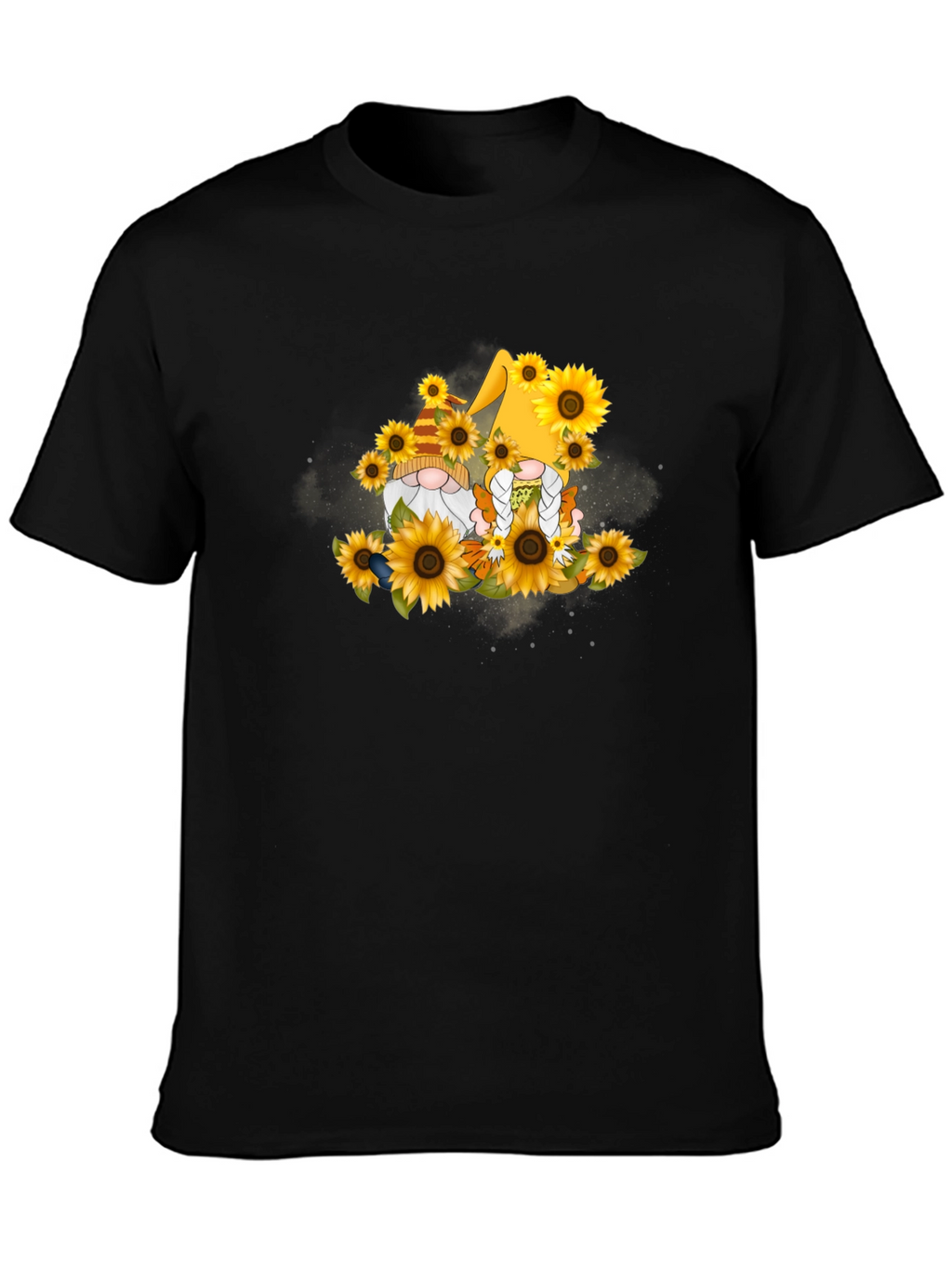 Sunflower Gnomes T-Shirt - Unique Graphic Tee