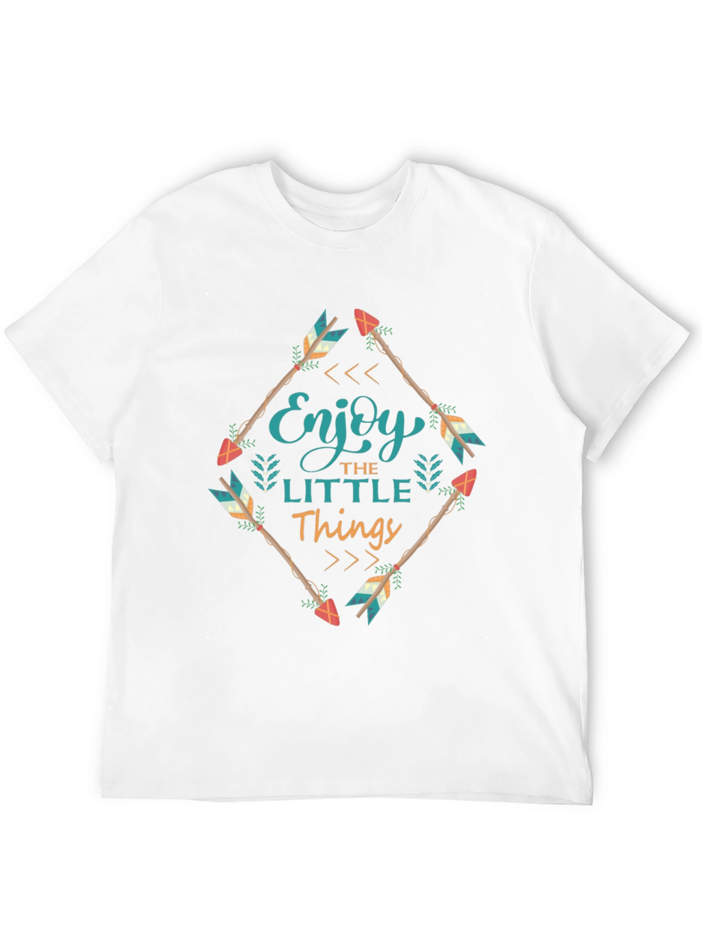 Enjoy the Little Things Graphic Tee - Black