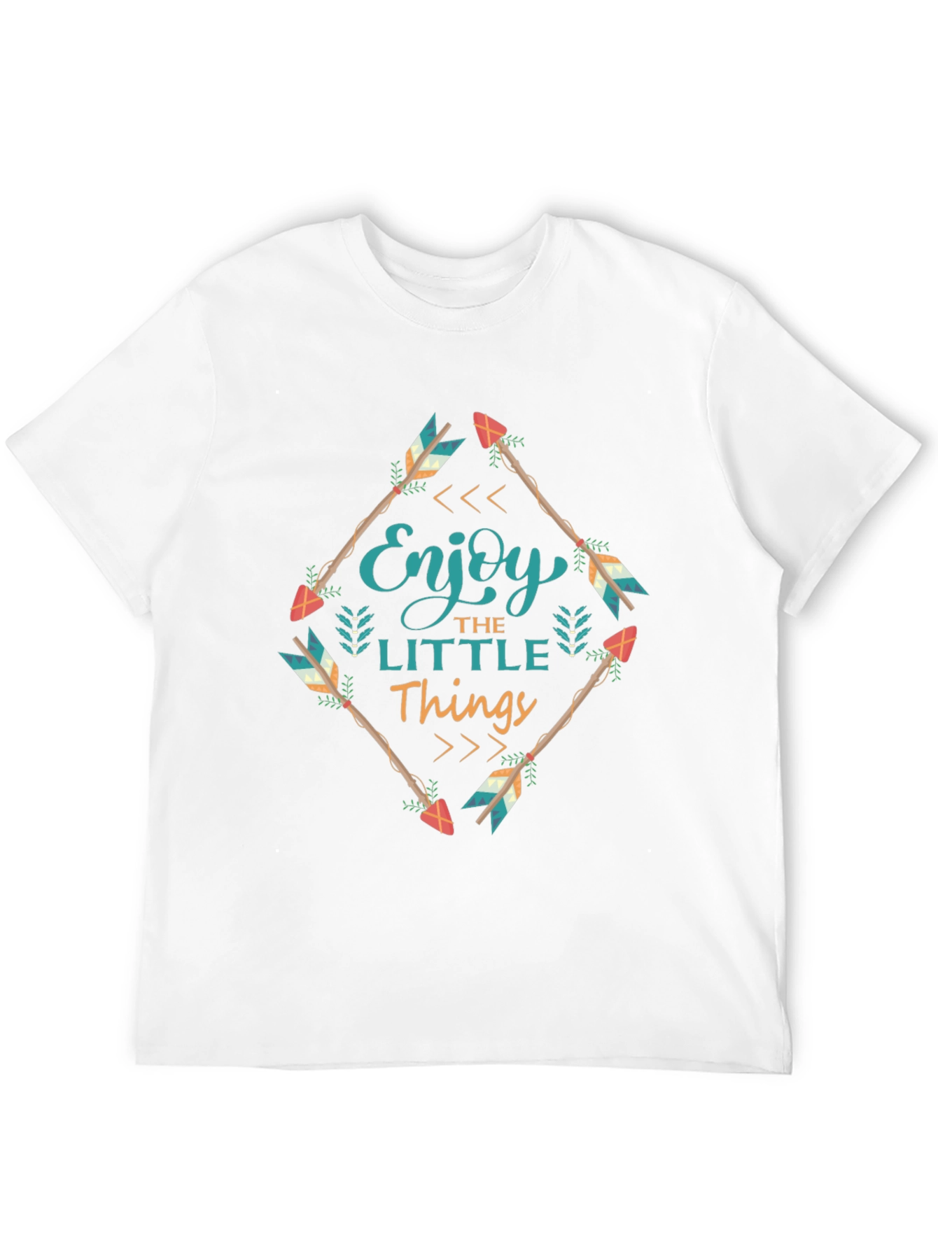 Enjoy the Little Things Graphic Tee - Black