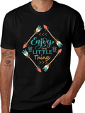 Enjoy the Little Things Graphic Tee - Black