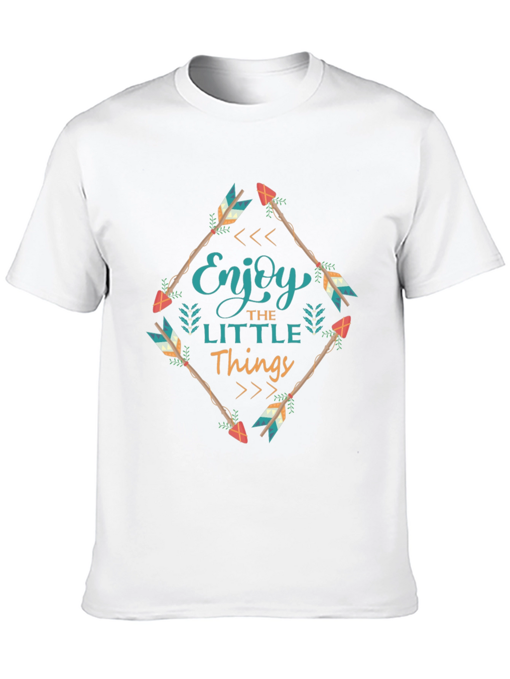 Enjoy the Little Things Graphic Tee - Black