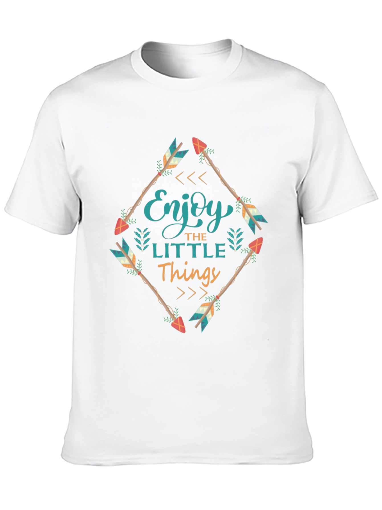 Enjoy the Little Things Graphic Tee - Black