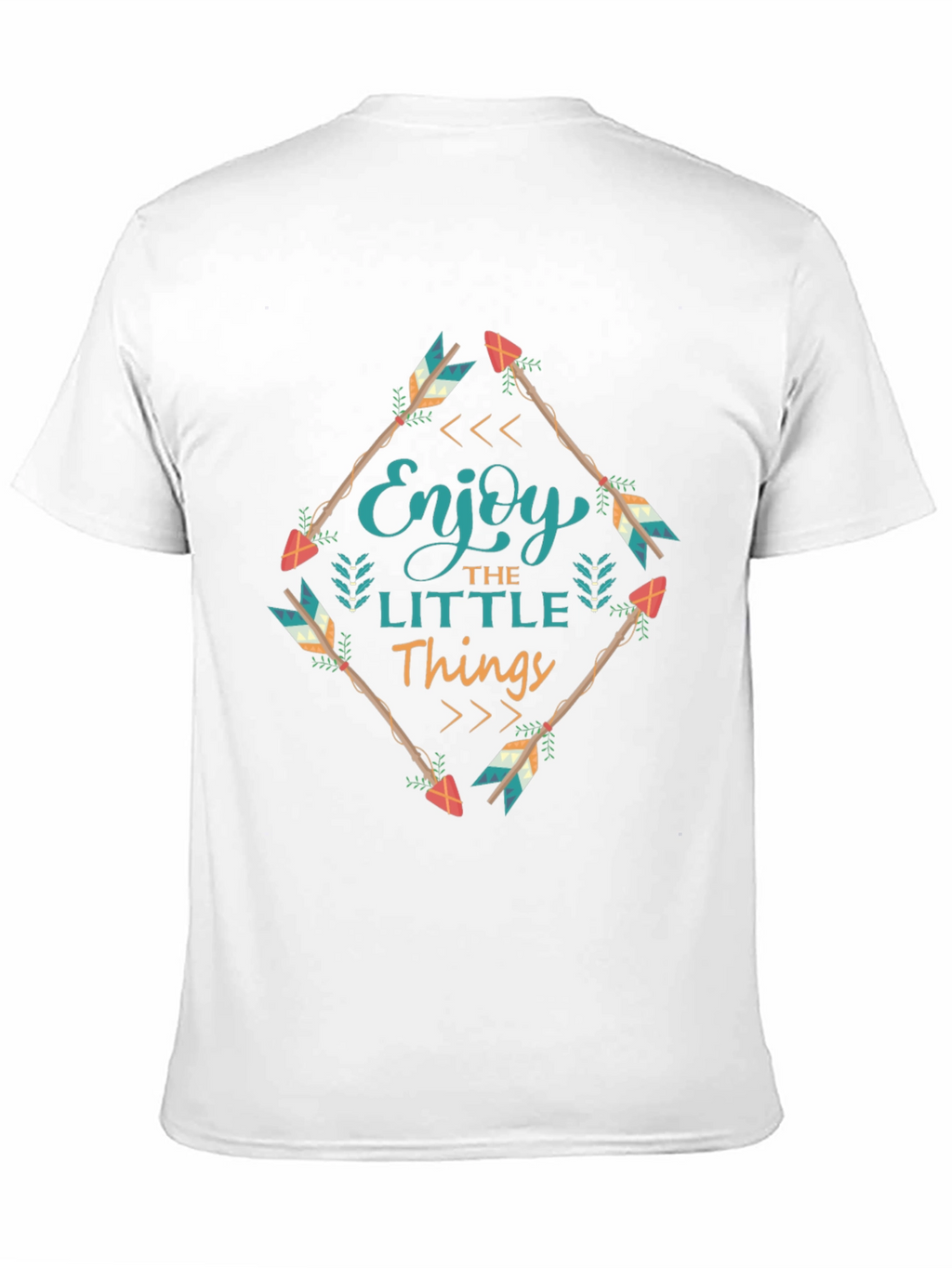 Enjoy the Little Things Graphic Tee - Black