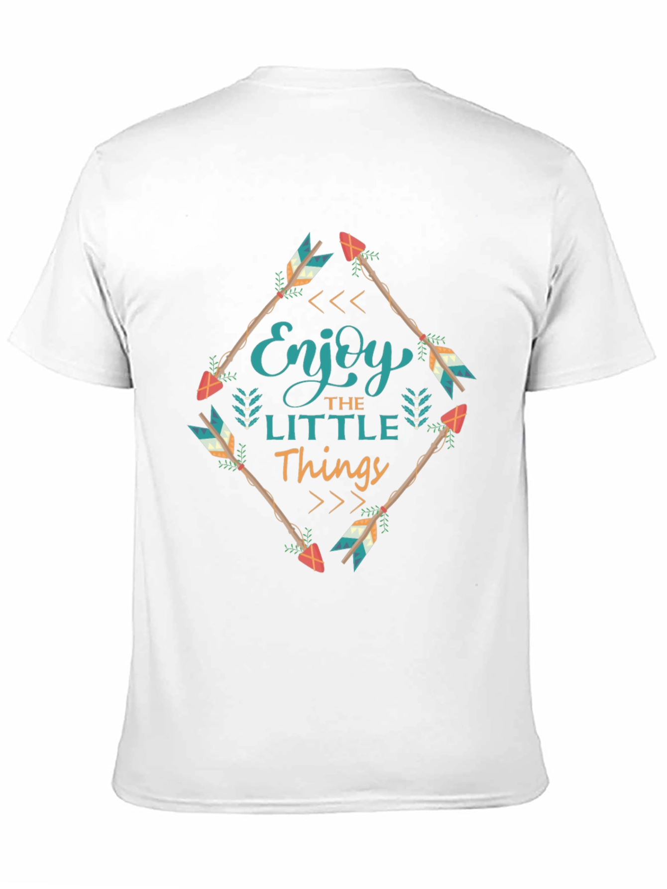 Enjoy the Little Things Graphic Tee - Black