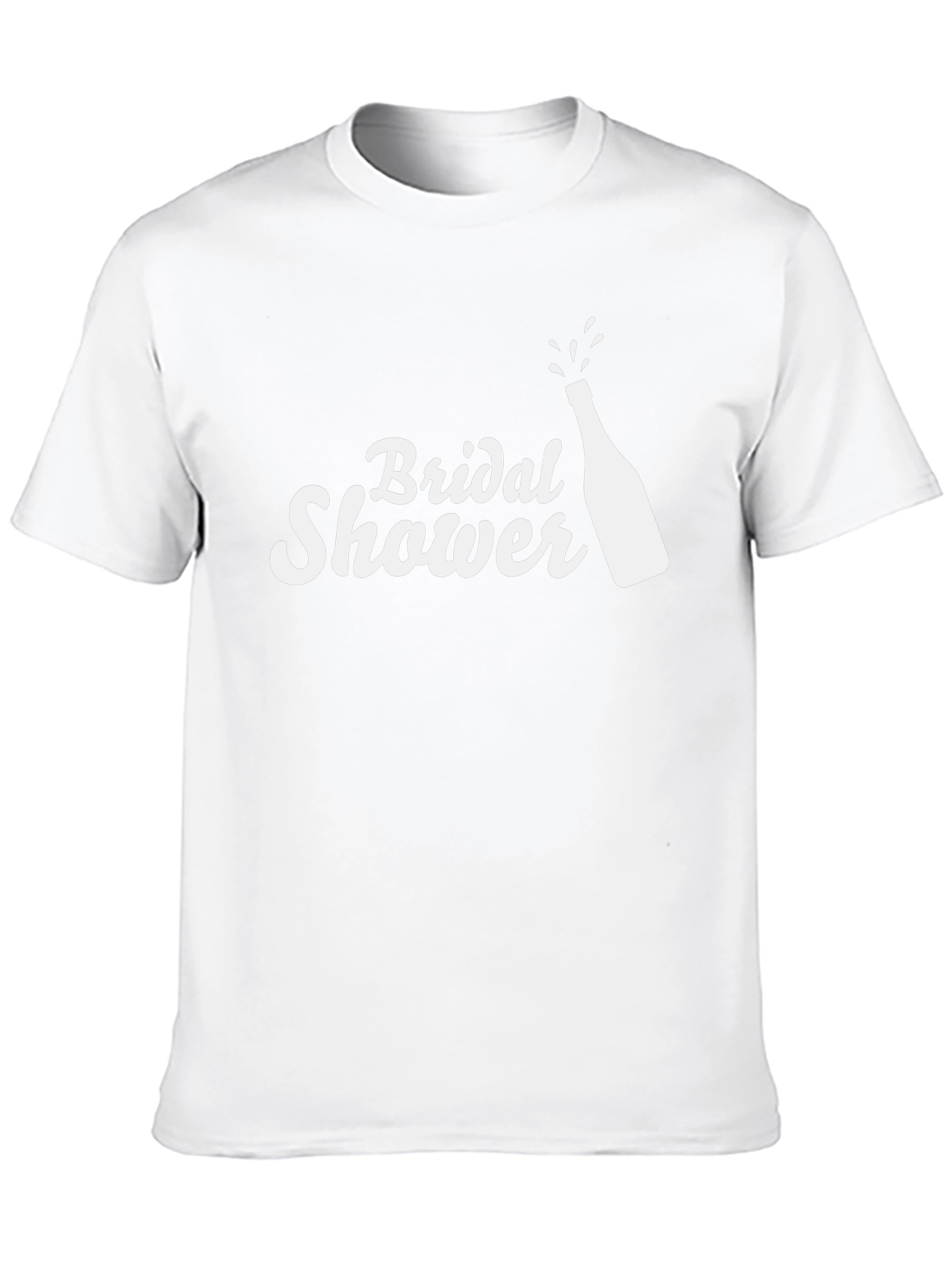 Bridal Shower Black T-Shirt