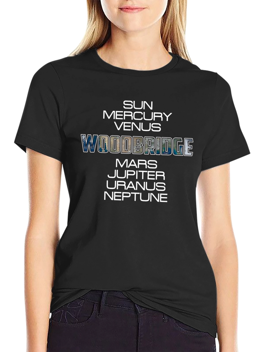 Woodbridge Planets T-Shirt - Space Fan Apparel