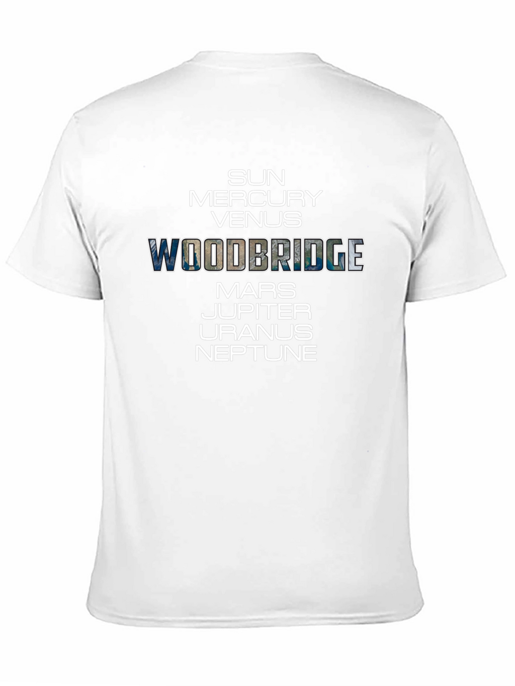 Woodbridge Planets T-Shirt - Space Fan Apparel