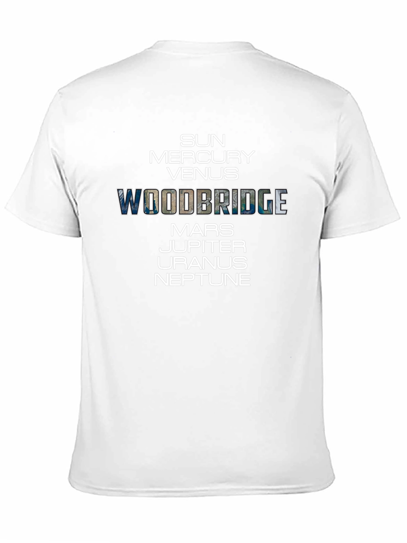 Woodbridge Planets T-Shirt - Space Fan Apparel