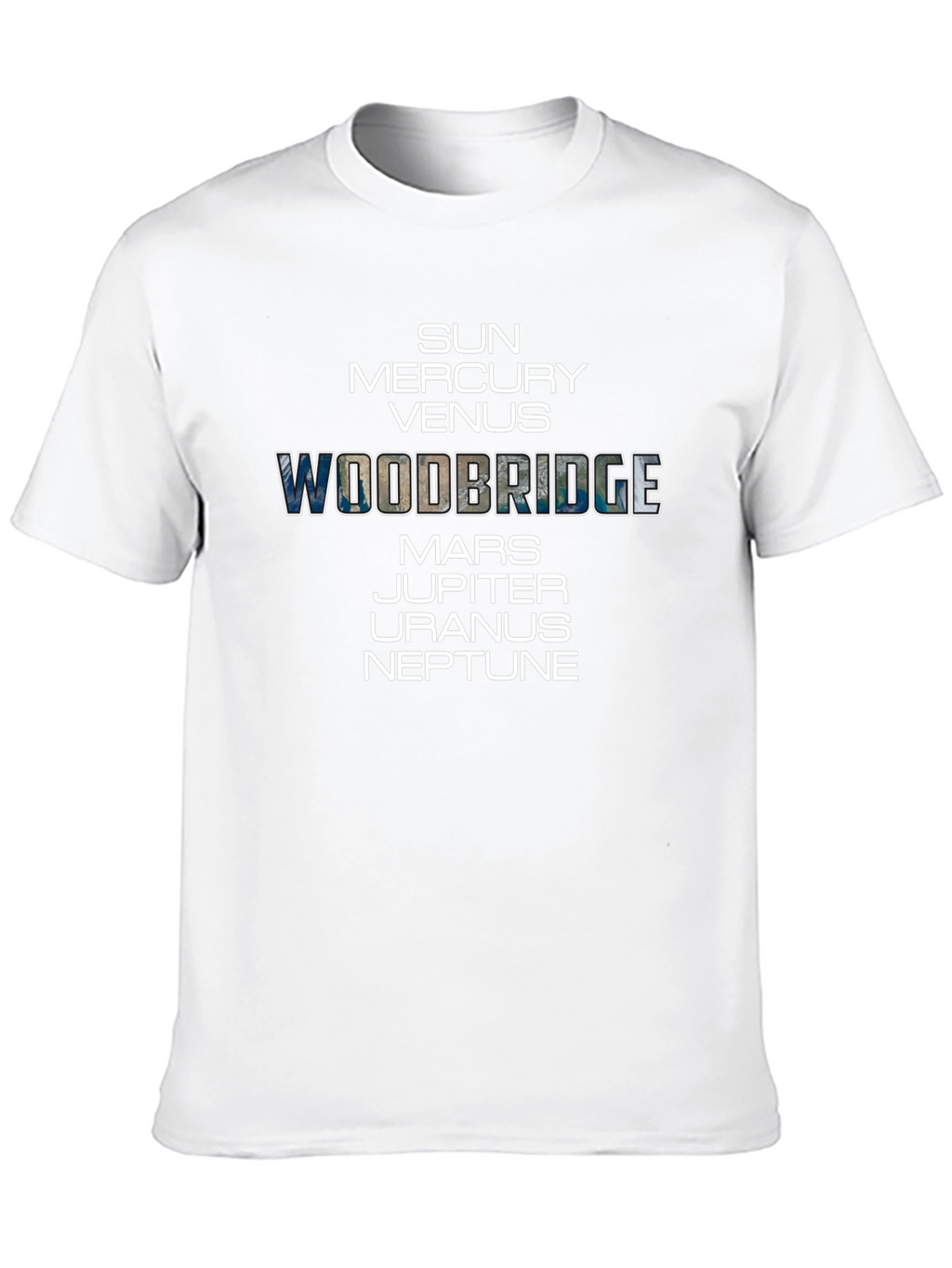 Woodbridge Planets T-Shirt - Space Fan Apparel