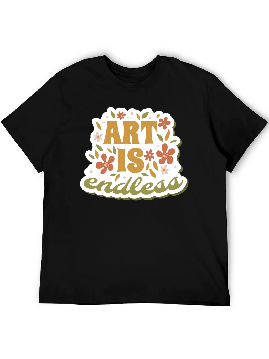 Art Is Endless Graphic T-Shirt