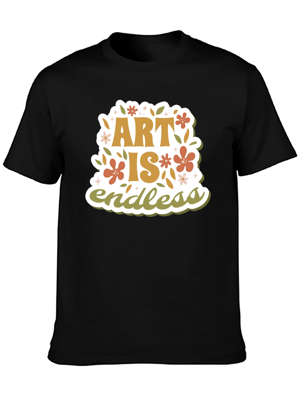 Art Is Endless Graphic T-Shirt