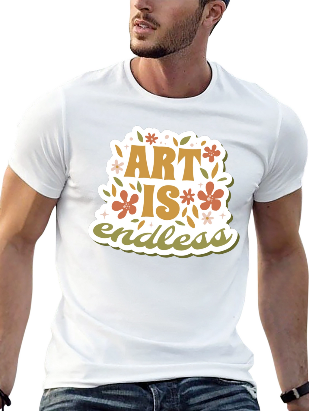 Art Is Endless Graphic T-Shirt
