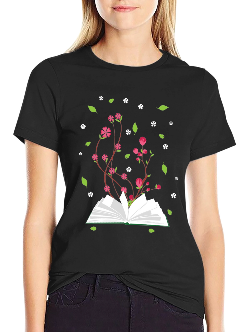 Blooming Book T-Shirt