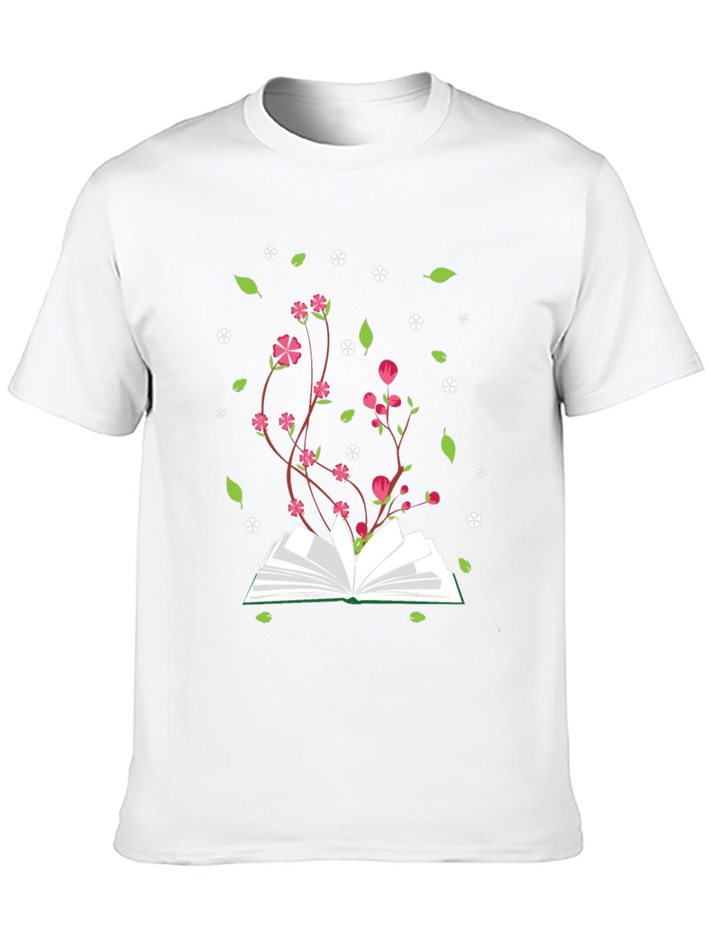 Blooming Book T-Shirt
