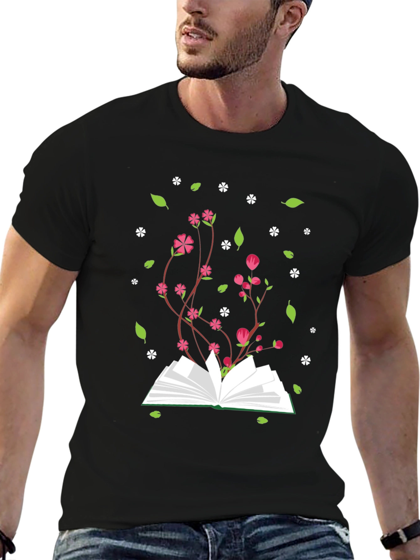 Blooming Book T-Shirt