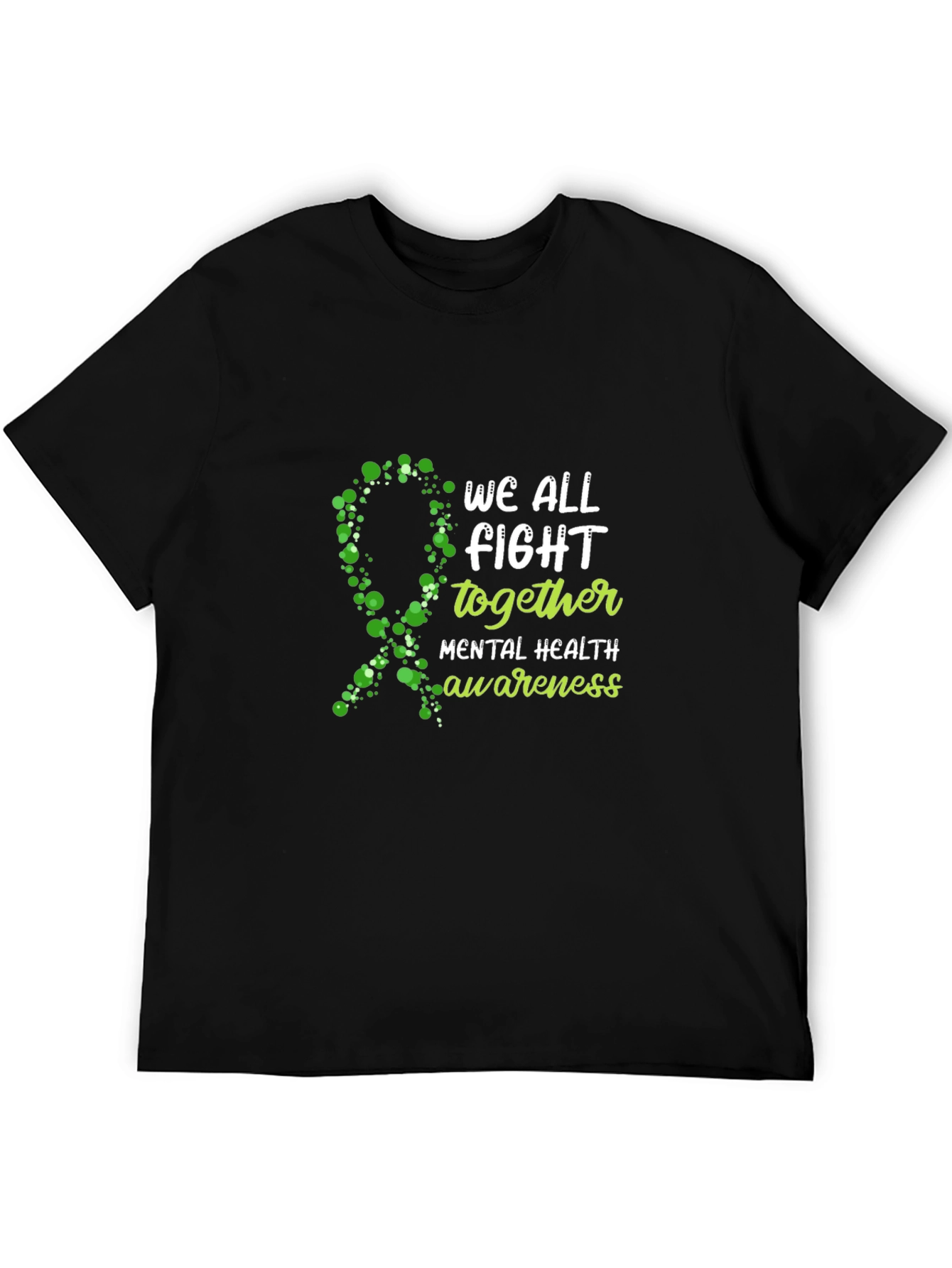 Mental Health Awareness T-Shirt: We All Fight Together Tee