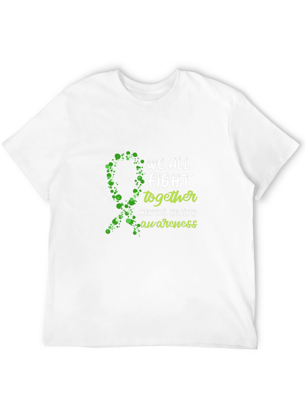 Mental Health Awareness T-Shirt: We All Fight Together Tee