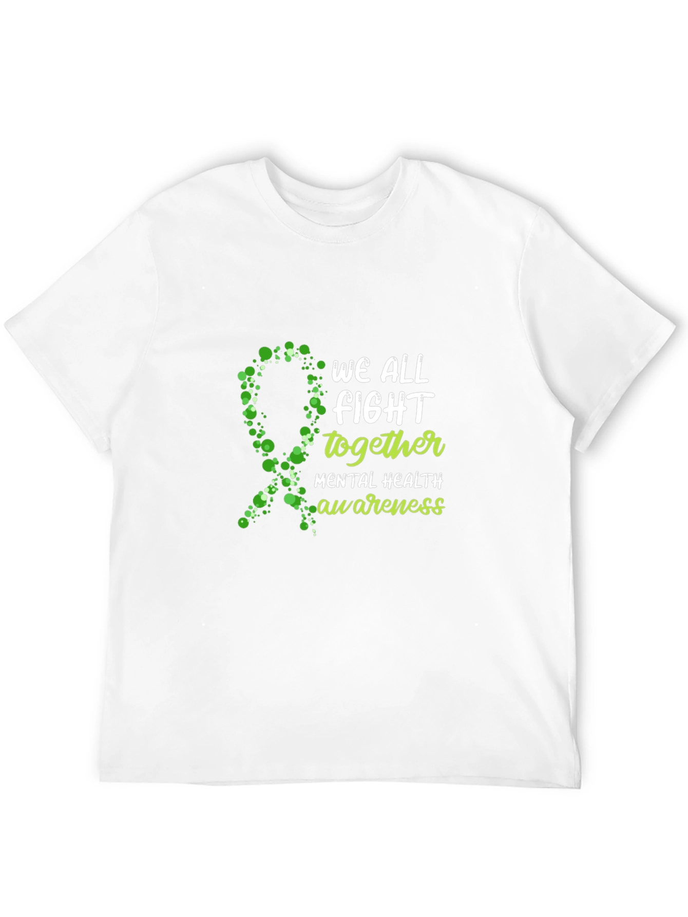 Mental Health Awareness T-Shirt: We All Fight Together Tee