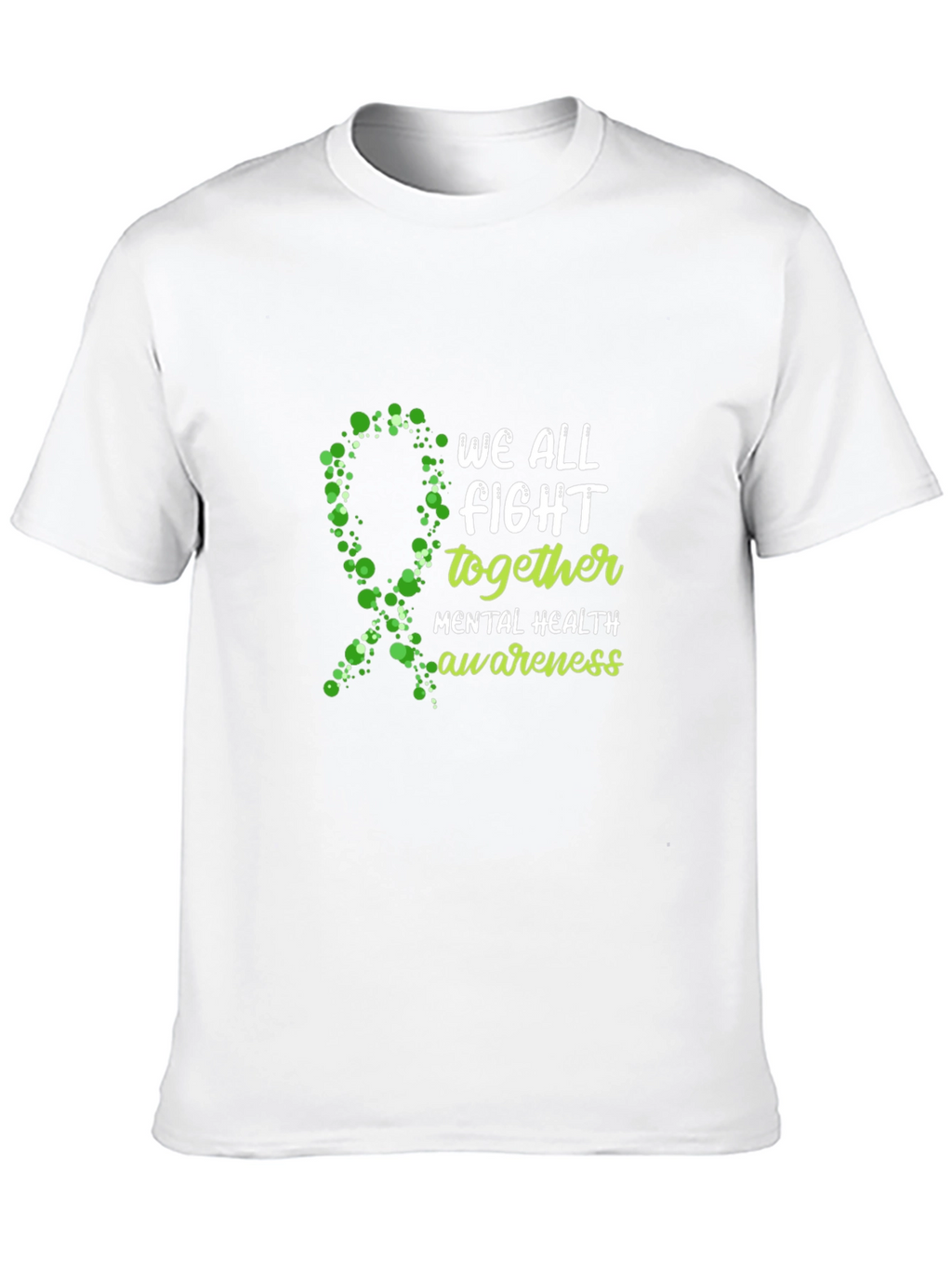 Mental Health Awareness T-Shirt: We All Fight Together Tee