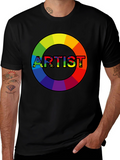 Rainbow Artist T-Shirt - Express Your Creativity!