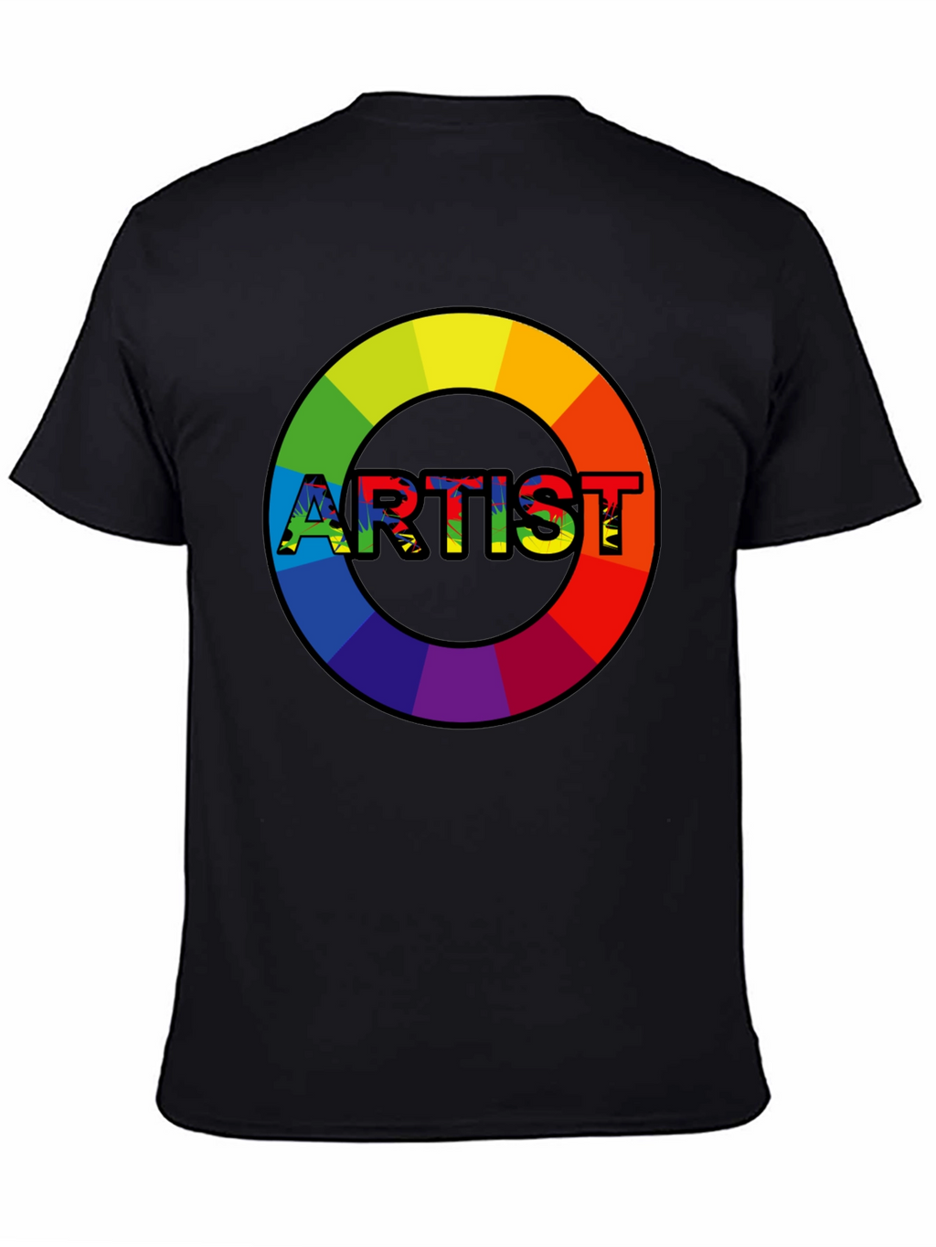 Rainbow Artist T-Shirt - Express Your Creativity!