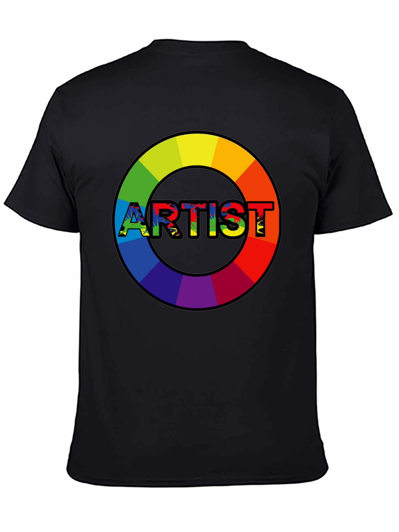Rainbow Artist T-Shirt - Express Your Creativity!