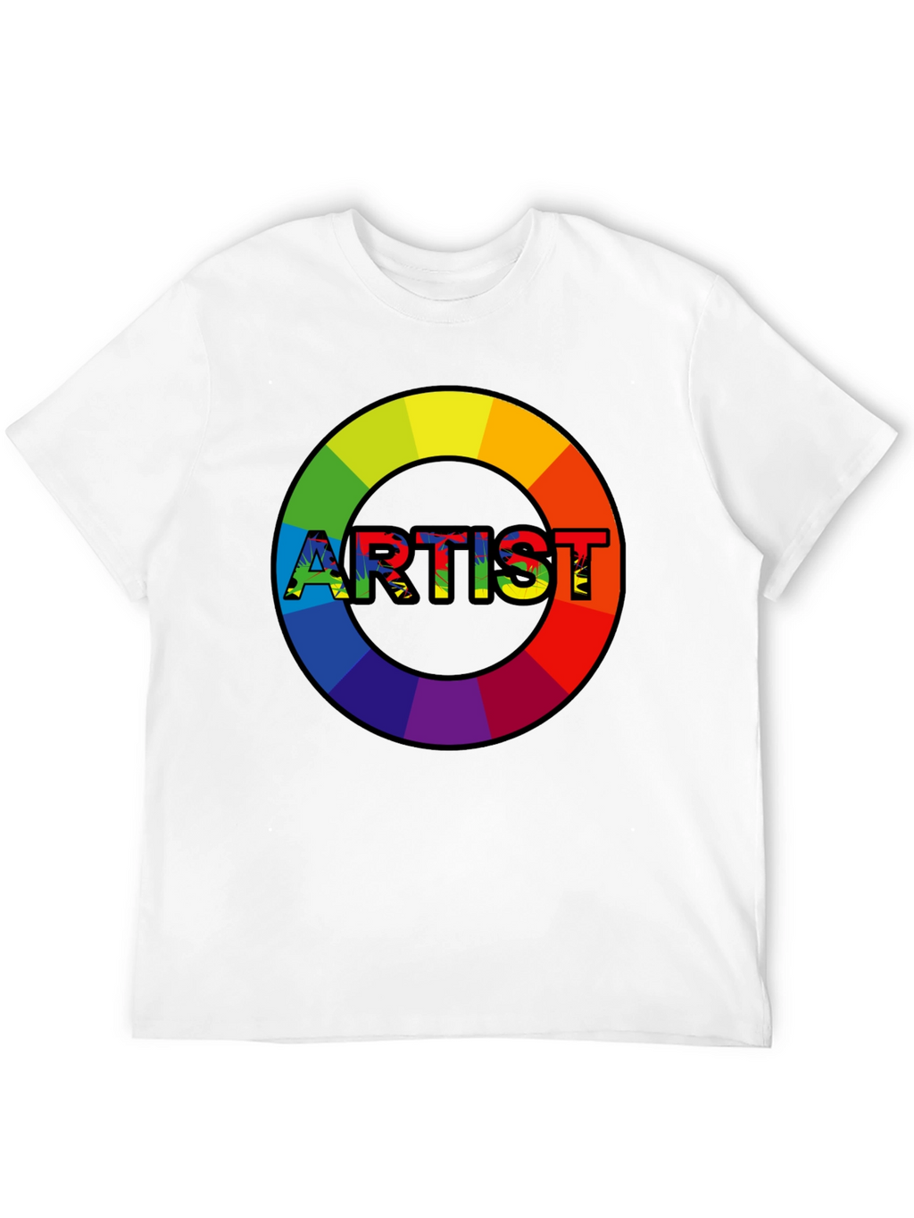 Rainbow Artist T-Shirt - Express Your Creativity!