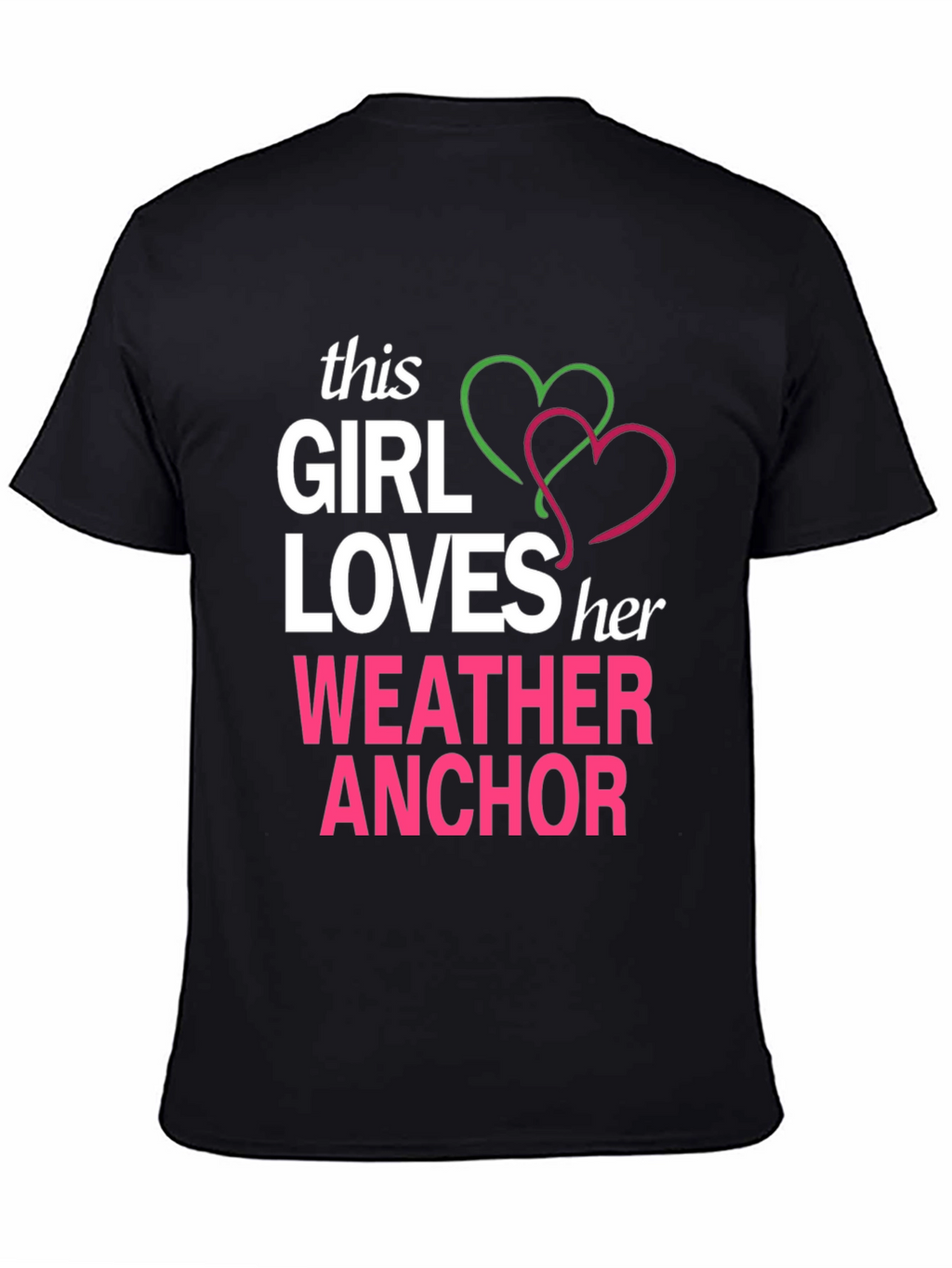 Weather Anchor Lover T-Shirt - Fun Gift