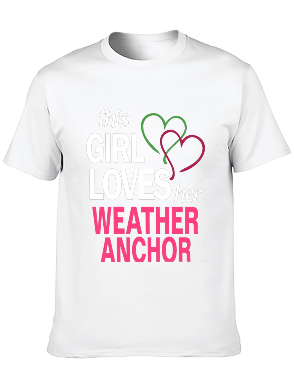 Weather Anchor Lover T-Shirt - Fun Gift