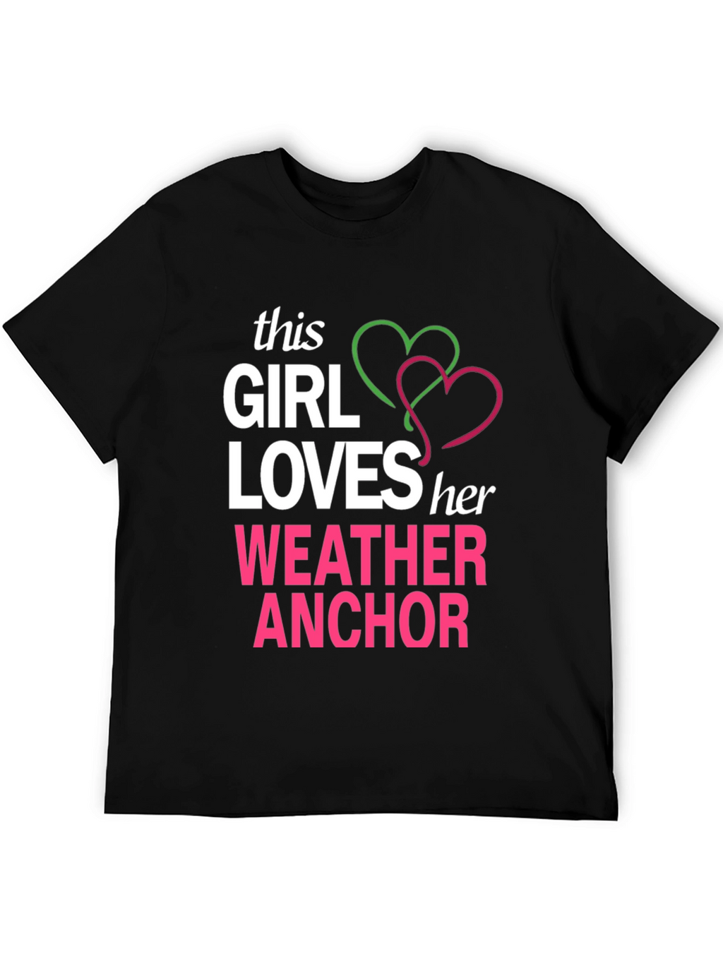 Weather Anchor Lover T-Shirt - Fun Gift