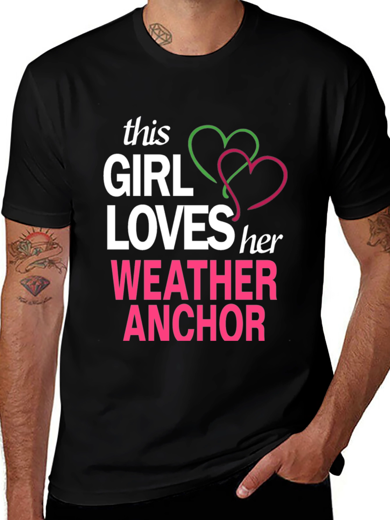 Weather Anchor Lover T-Shirt - Fun Gift