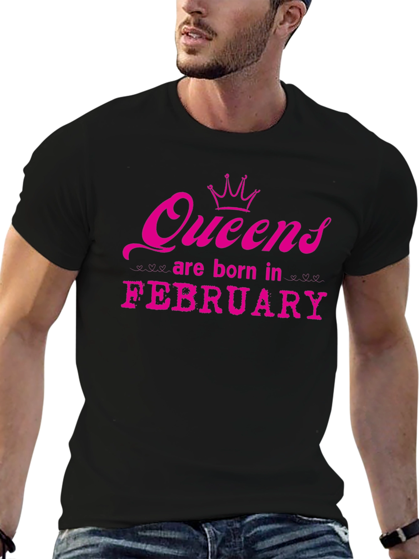 Queens Are Born in February T-Shirt