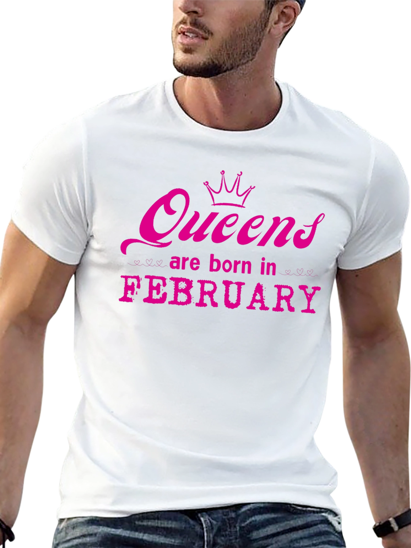 Queens Are Born in February T-Shirt