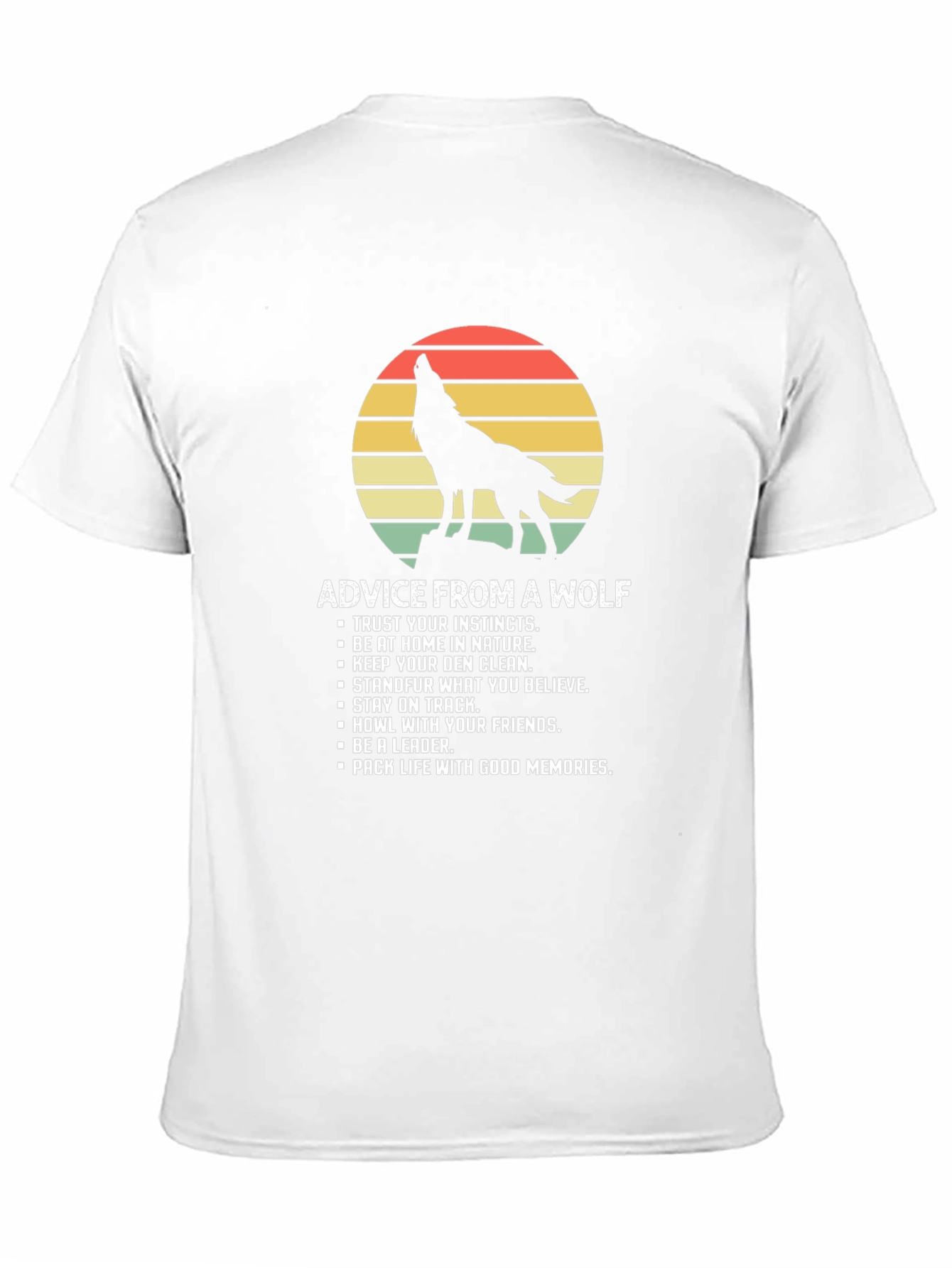 Advice From A Wolf Graphic T-Shirt