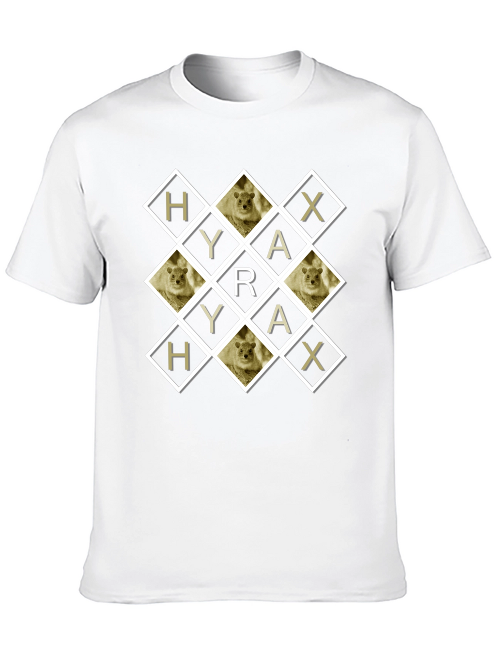 Hyrax Diamond Pattern T-Shirt