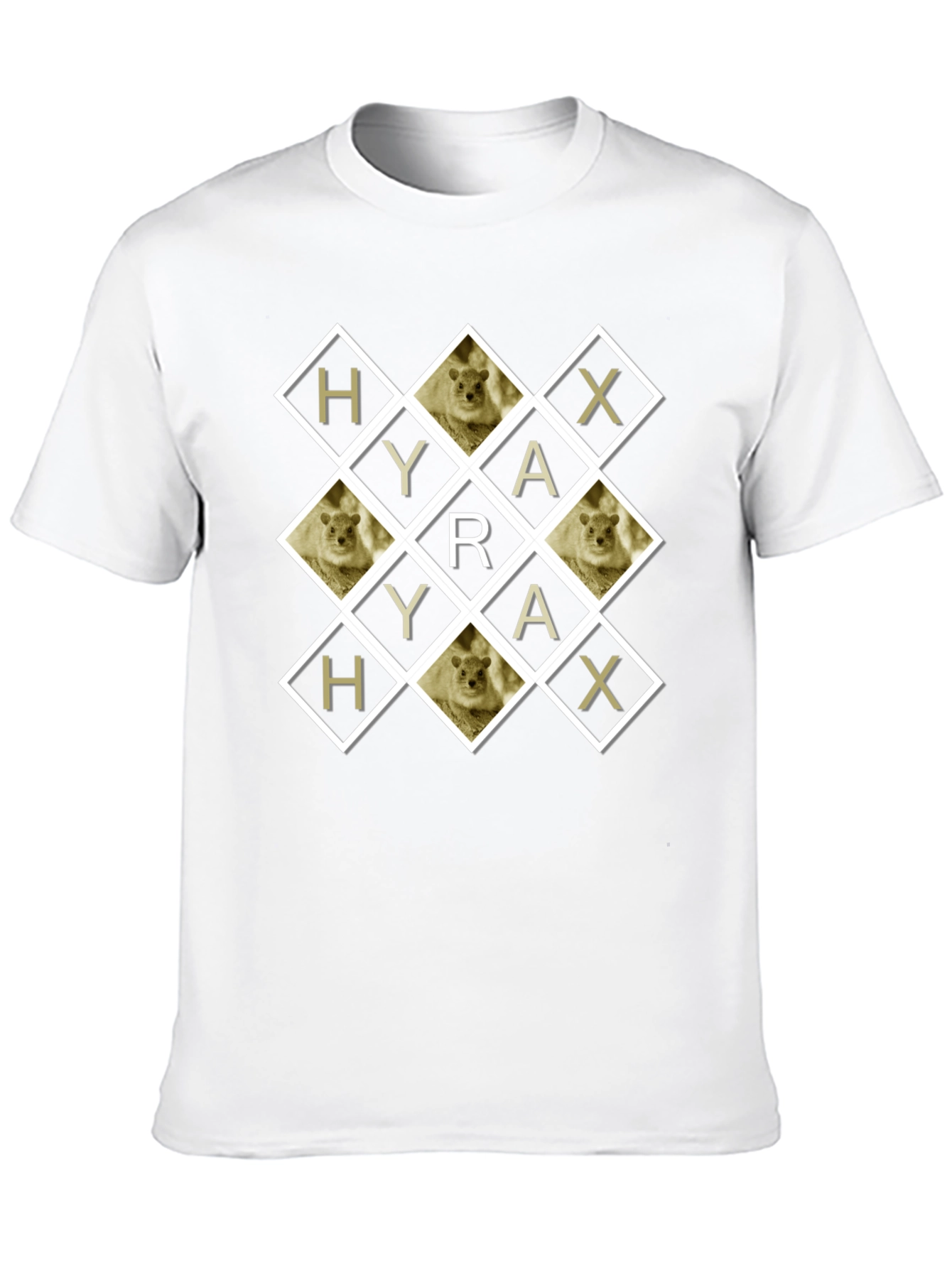 Hyrax Diamond Pattern T-Shirt