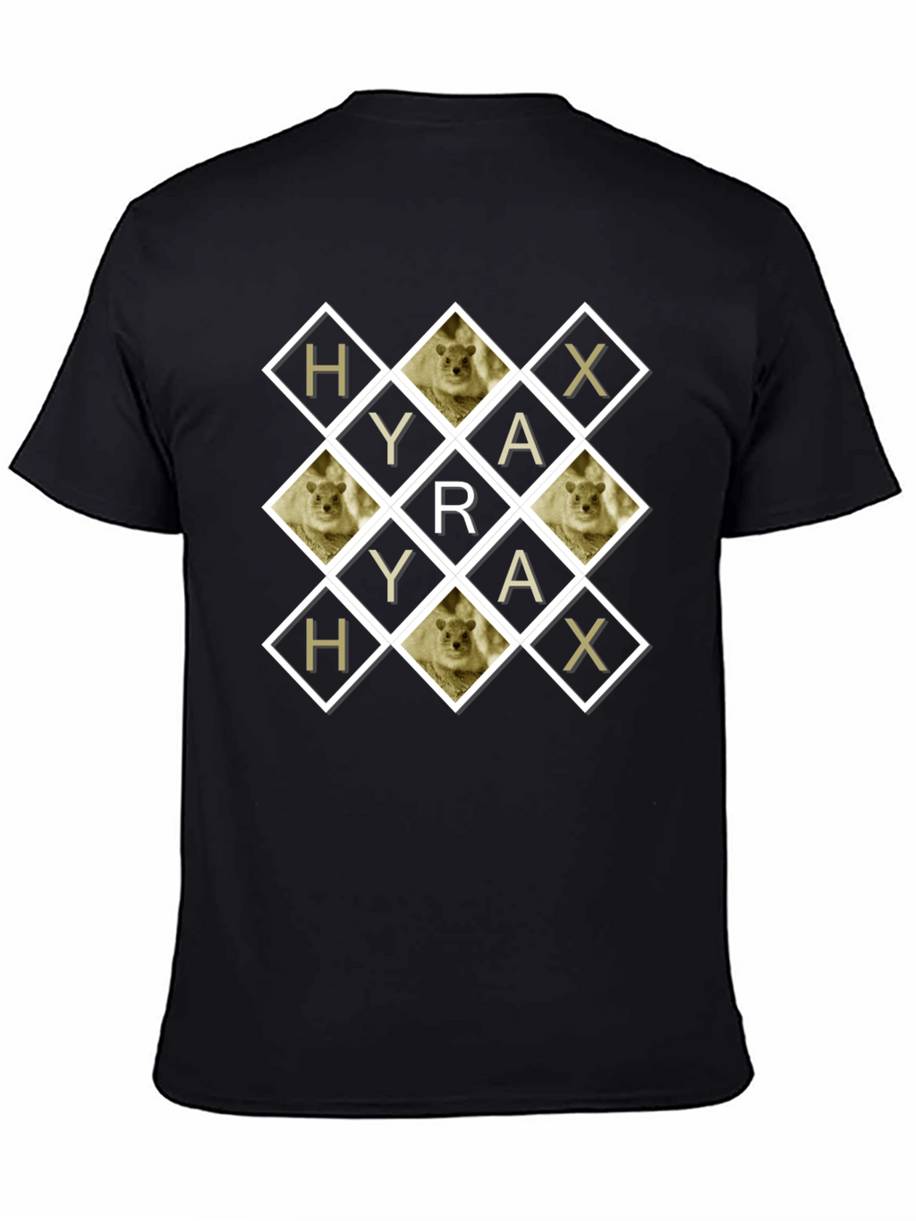 Hyrax Diamond Pattern T-Shirt